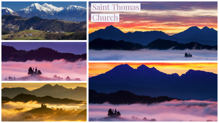 Guide to photographing saint thomas church in Slovenia