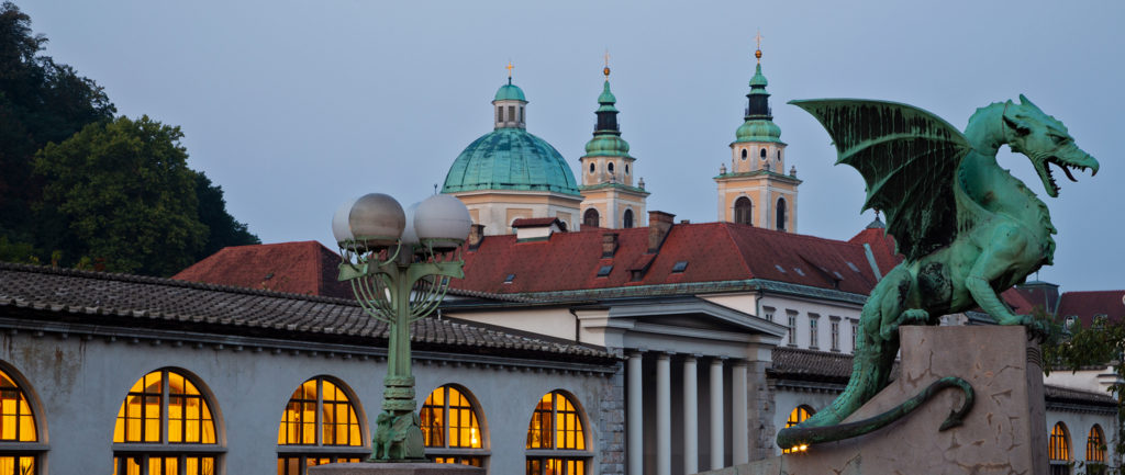 Dragon Bridge in Ljubljana