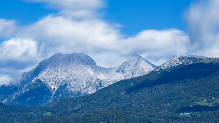 Mt Grintovec, the highest peak in the Kamnik Alps, Slovenia.