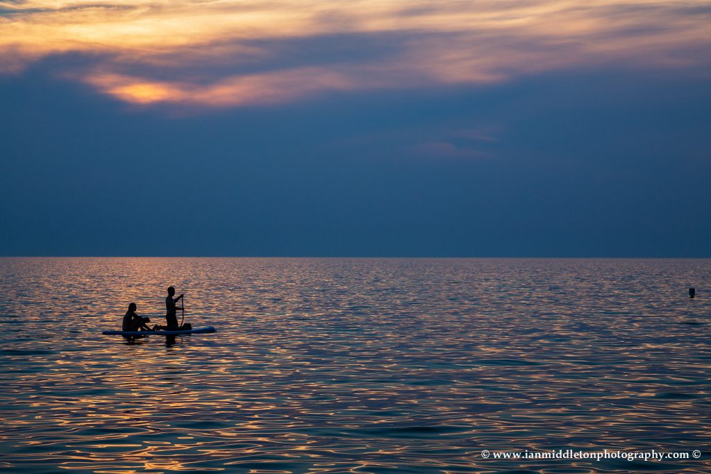 SUP at Sunset