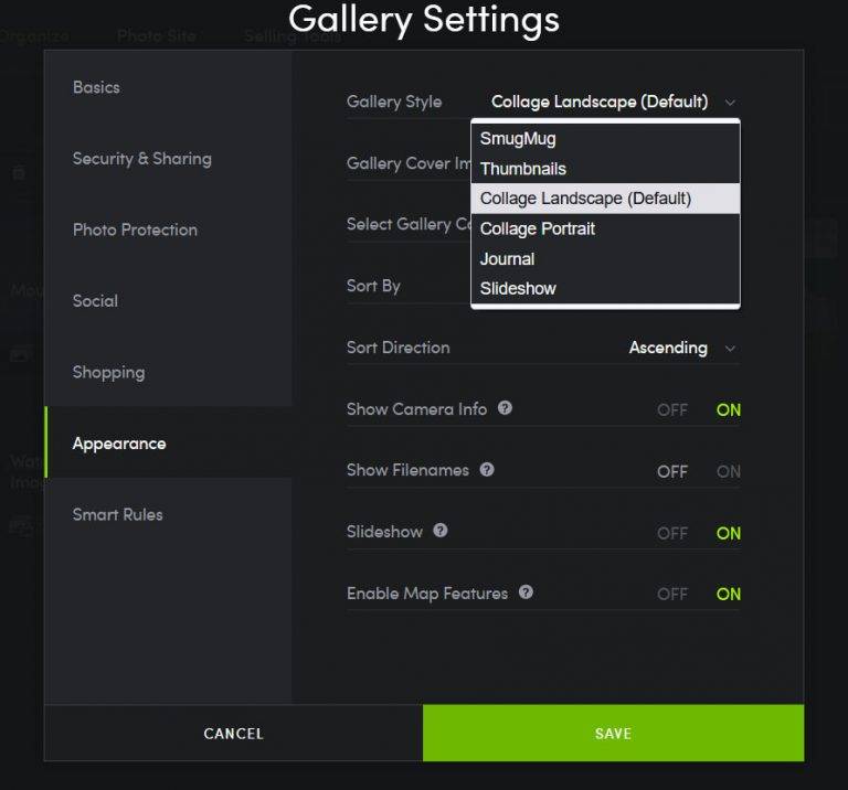 Smugmug - How to setup your photo galleries & upload photos.