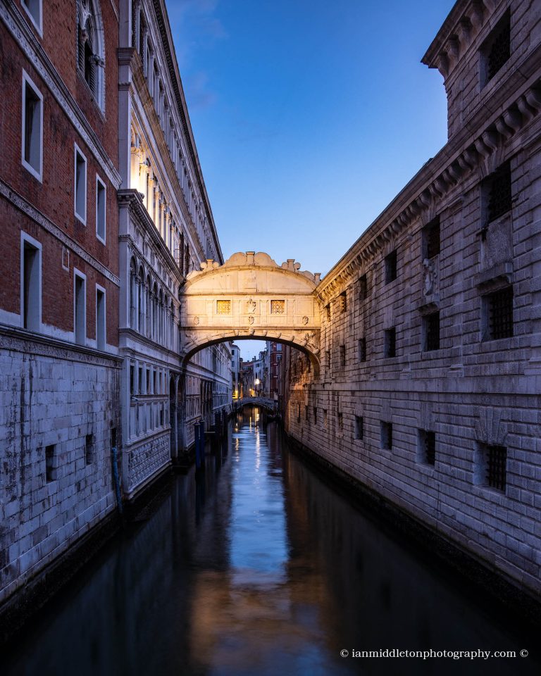 Bridge of Sighs in Venice