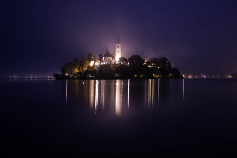 Lake Bled and the Island church