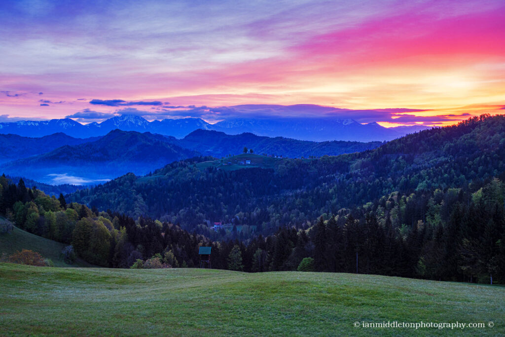 Church of Saint Thomas at sunrise