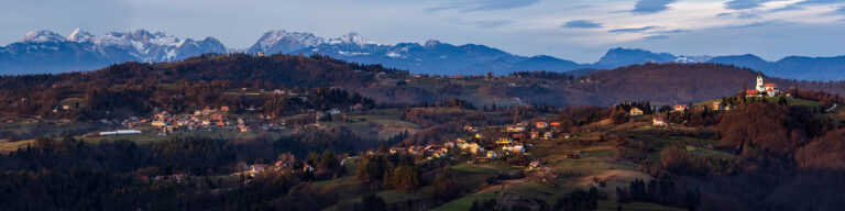 Jance - Kamnik Alps Stitched Panorama