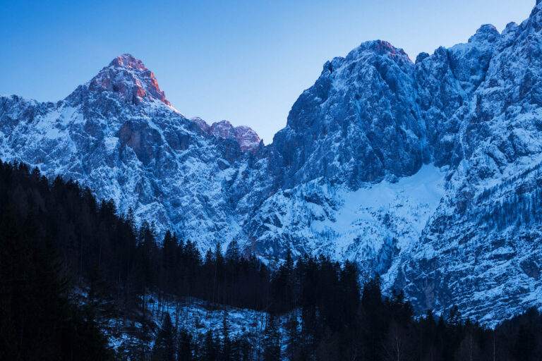 Mount Razor in the Julian Alps