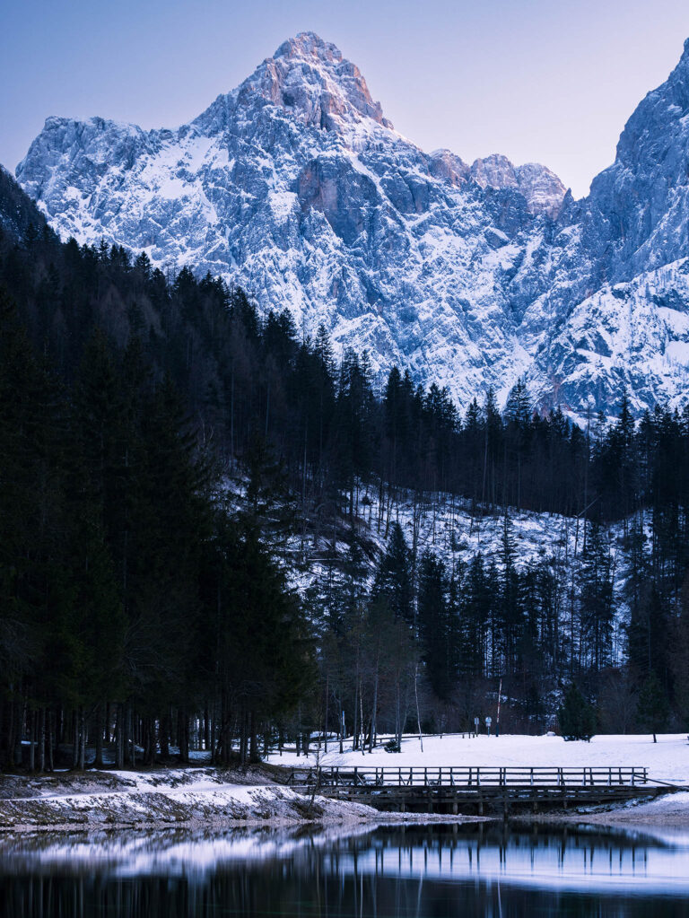 Lake Jasna in Kranjska Gora