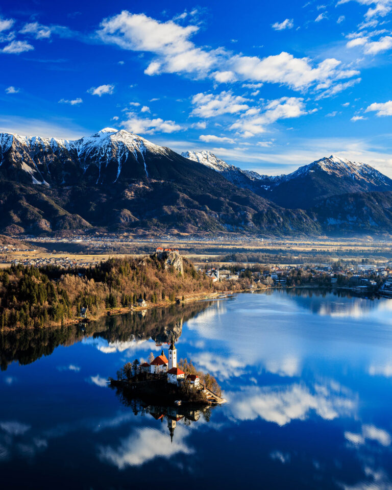 View of Lake Bled from Mala Osojnica