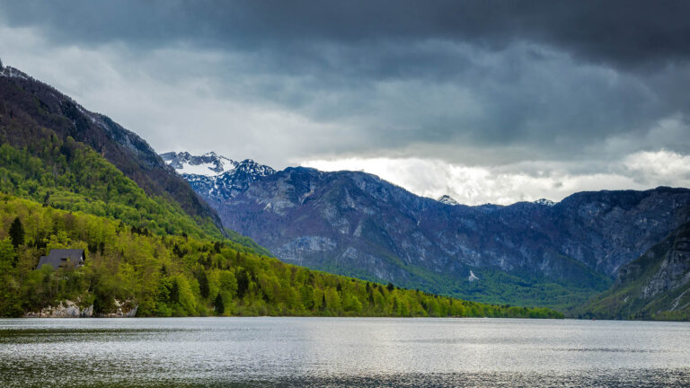 Moody Lake Bohinj