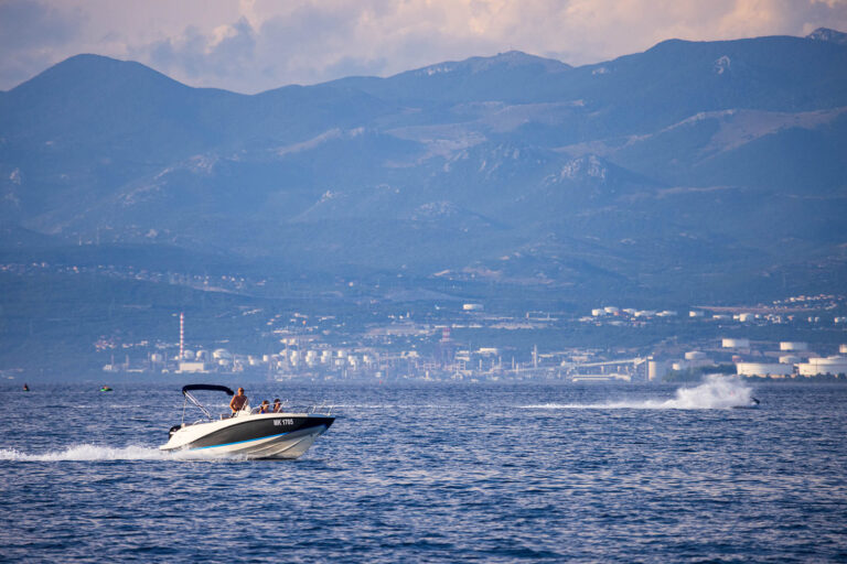 View from Vantacici on Krk Island, Croatia