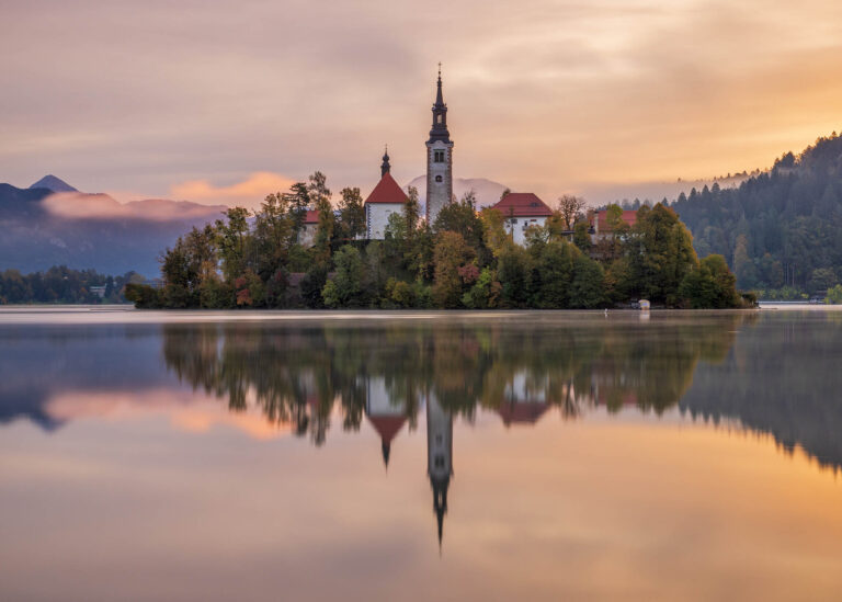 Lake Bled and the Island church