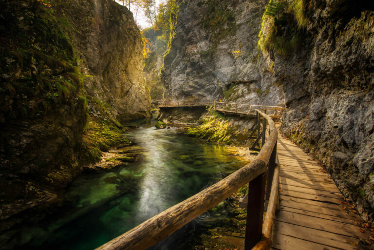 Vintgar Gore in Slovenia. Photo by Rodney O'Callaghan.