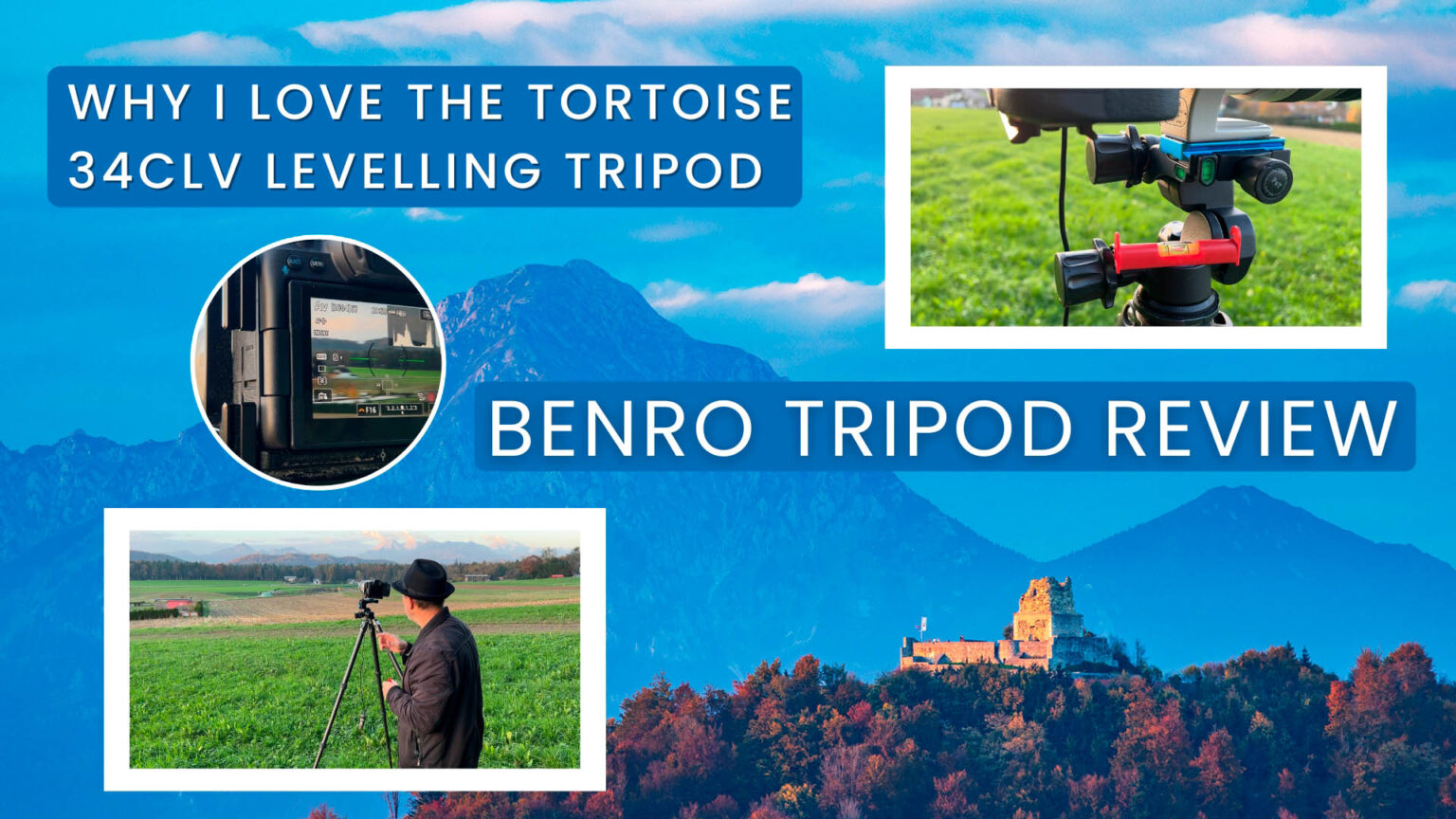 Benro Tripod Review – Why I love the Tortoise 34CLV Levelling Tripod