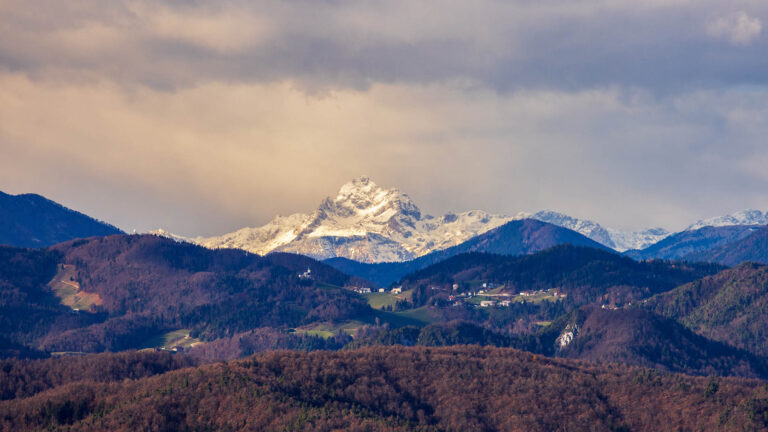 Mount Triglav in Slovenia